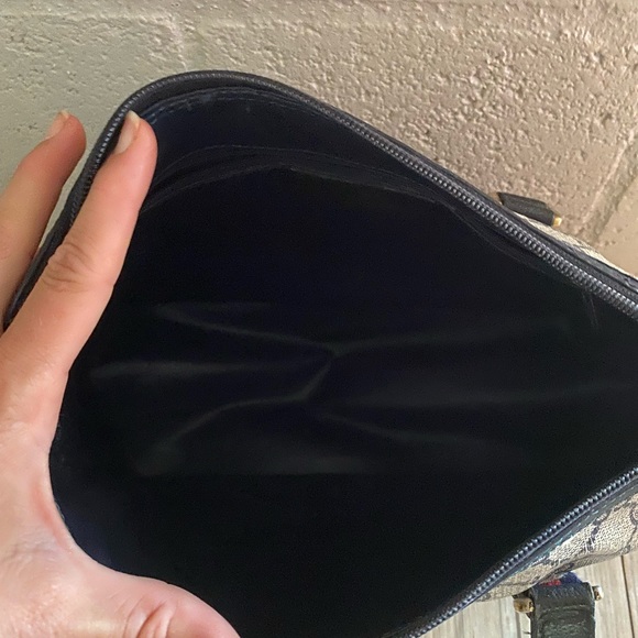 Authentic vintage Gucci monogram GG striped purse bag - Picture 5 of 6